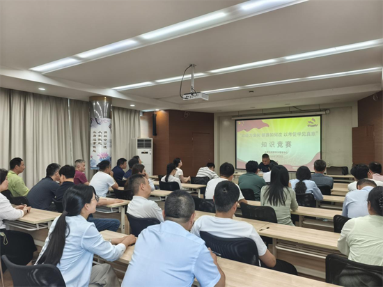 以考促学强本领 以学促干践初心